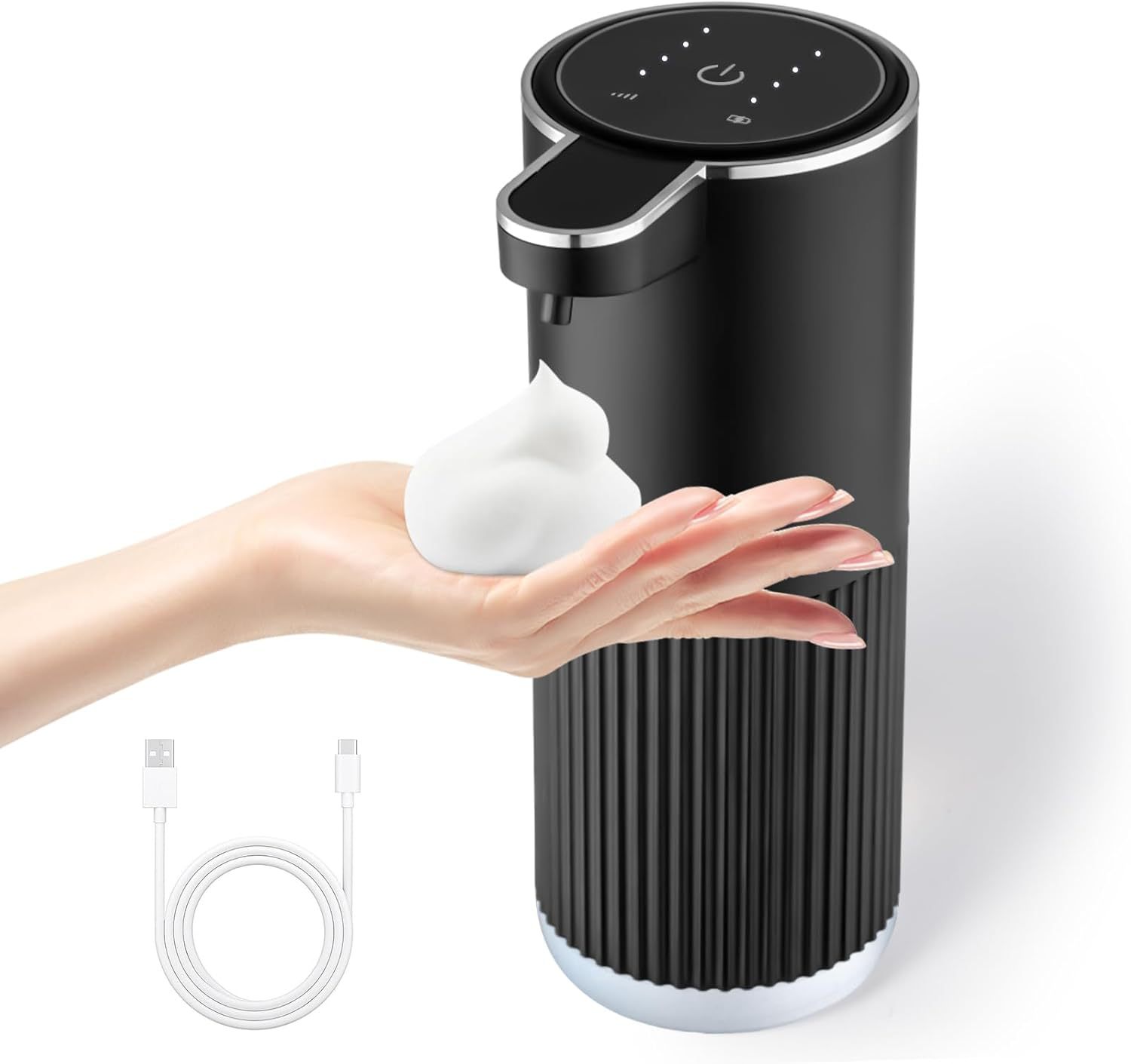 Soap Making Foam - 4-traps verstelbare 360ml automatische zeepdispenser zonder