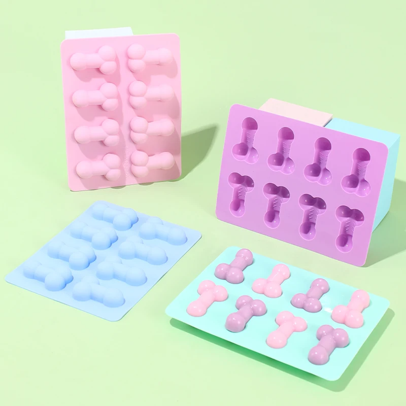 Soap Making Party - 3D Creatieve Penis Vormige Cakevorm Food-Grade