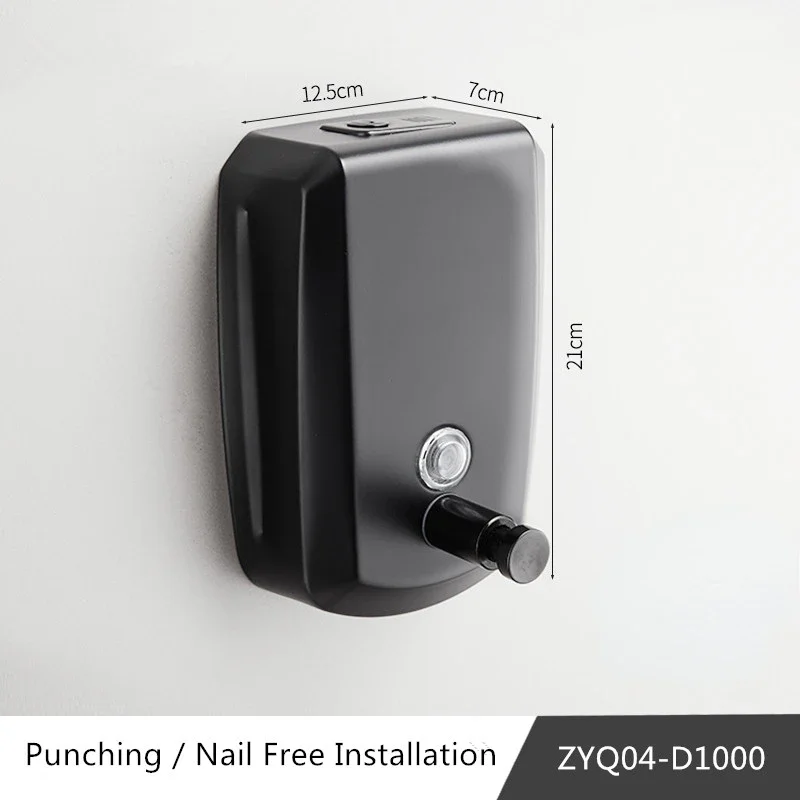 Oxide Pigment Soap - Badkamer Handmatige Zeepdispenser Rvs Afwasmiddel Wandmontage