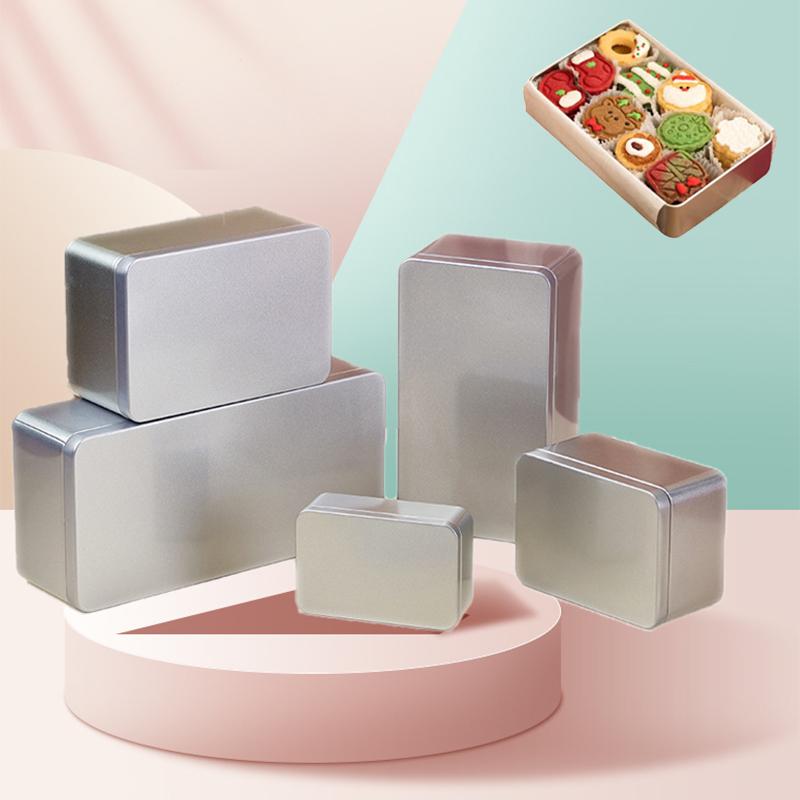 Oxide Pigment Soap - Mini Blikken Zeepkist Haarspeld Metalen Rechthoekige