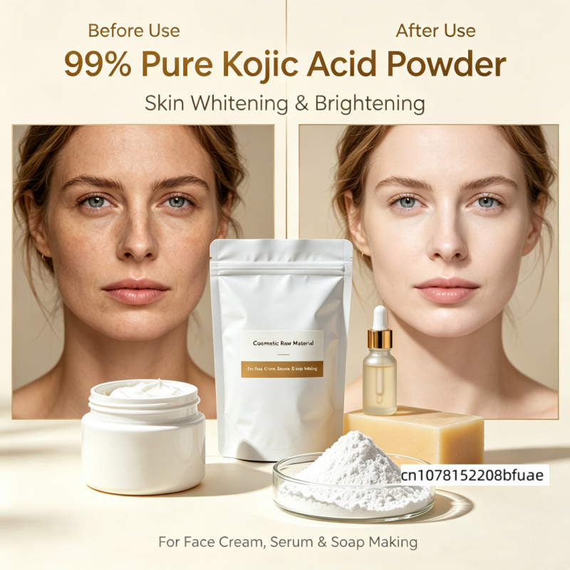 Soap Making Acid - 99% Zuiver Kojic Acid Poeder Huidverlichtende
