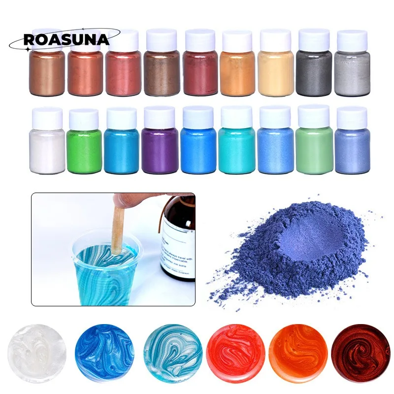 Oxide Pigment Soap - 24 kleuren mica parel poeder voor