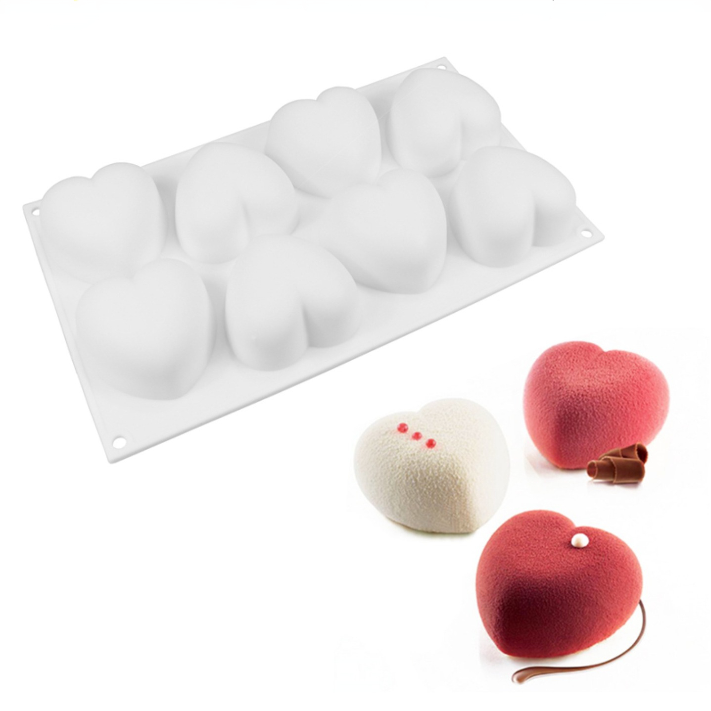 Soap Making Party - Liefde Hart Siliconen Zeep Schimmel Handgemaakte