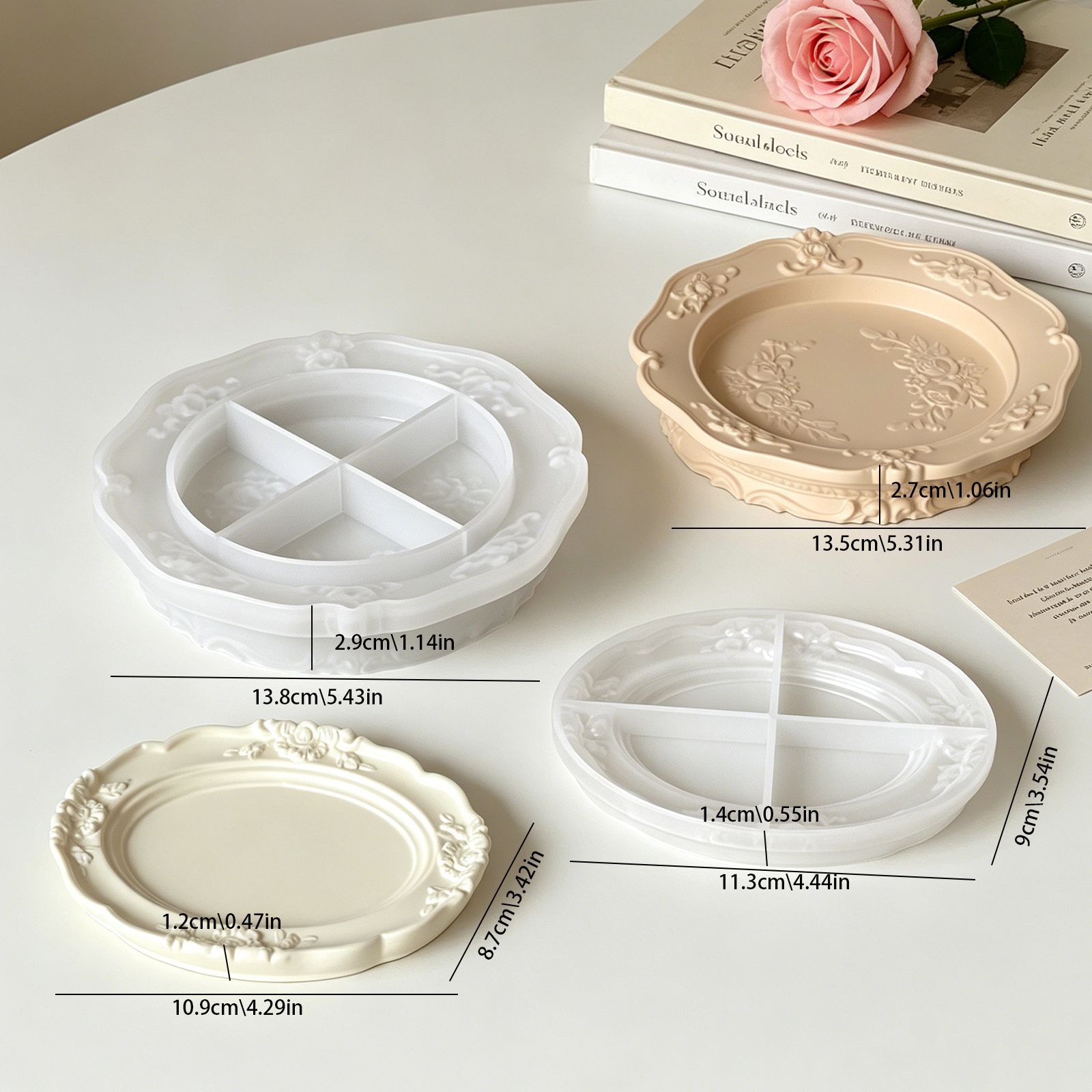 Elegante vintage barokke kant  - Soap Making Party recensie en prijs