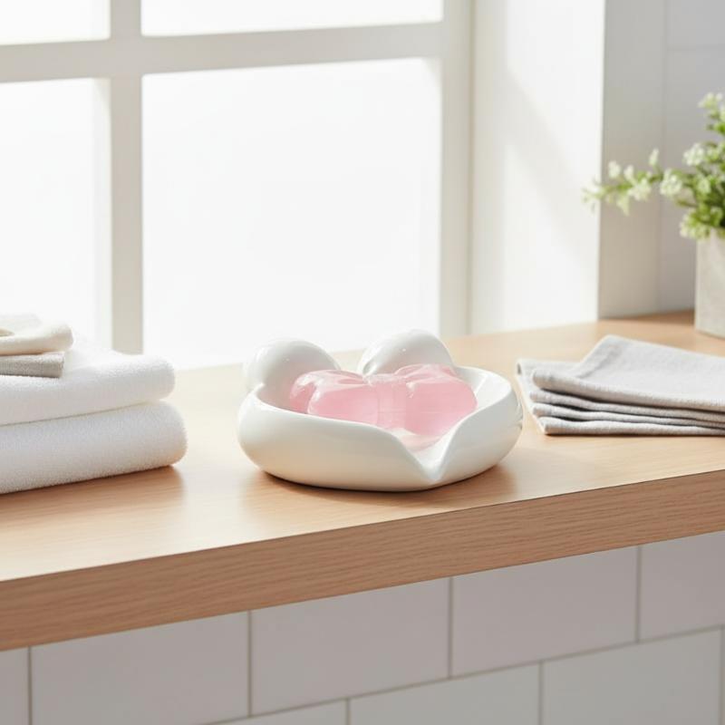 Schattig hartvormig keramisch  - Soap Dish Draining recensie en prijs