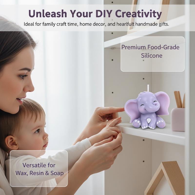 Schattige 3D olifant siliconen - Soap Making Dish recensie en prijs