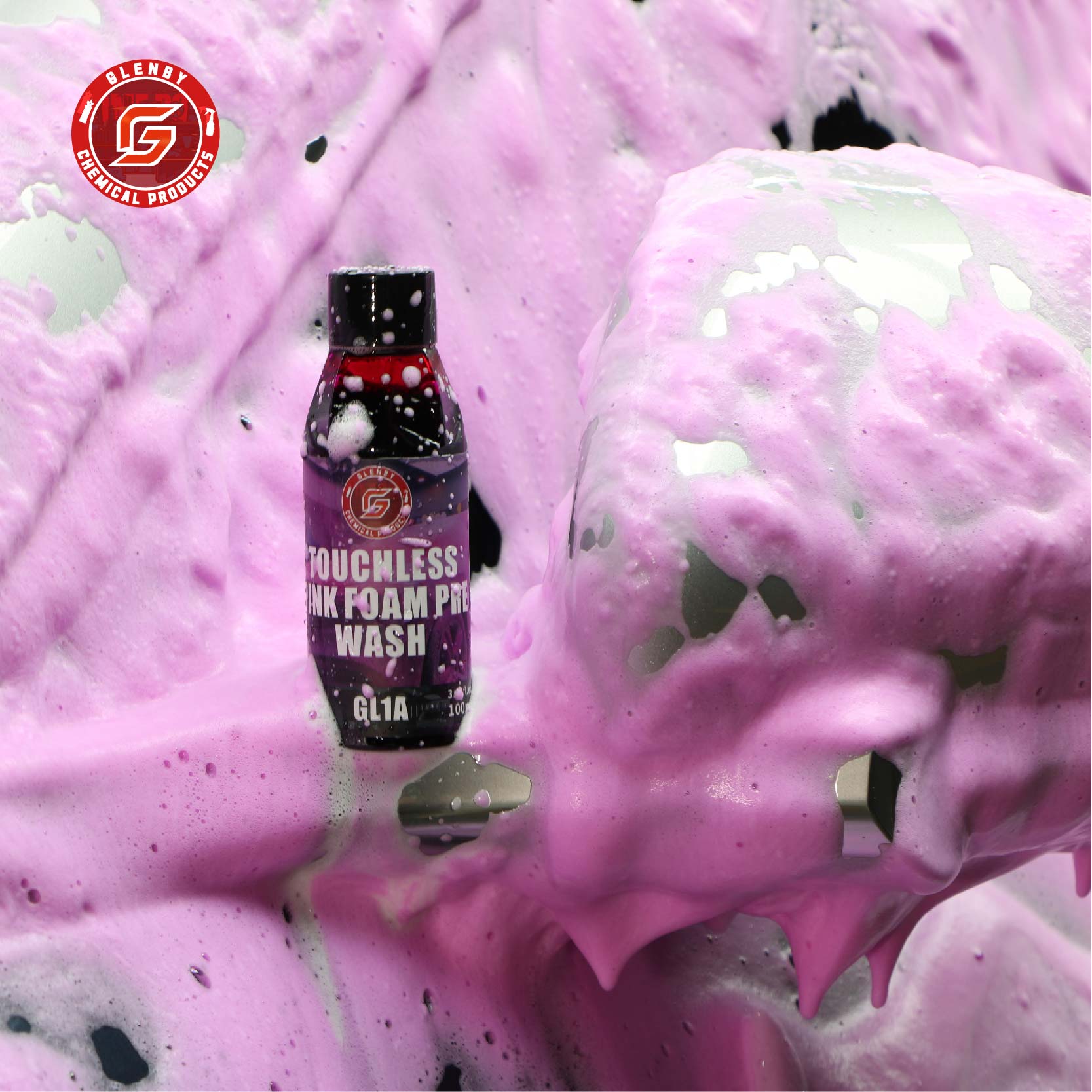 Roze Schuim Autolakwaszeep - F - Soap Making Foam recensie en prijs