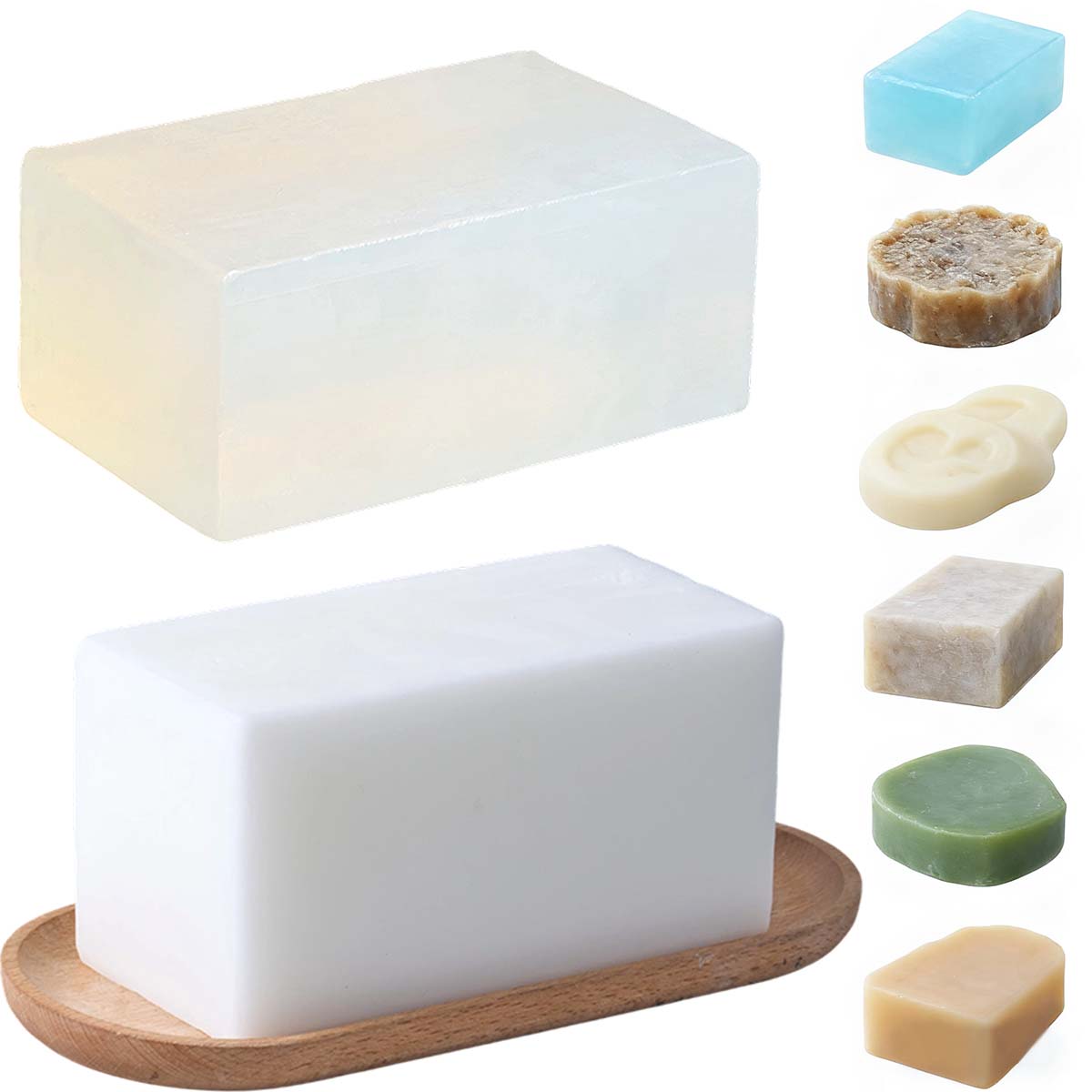 1000g Helder Witte Zeep Basis  - Soap Making Foam recensie en prijs