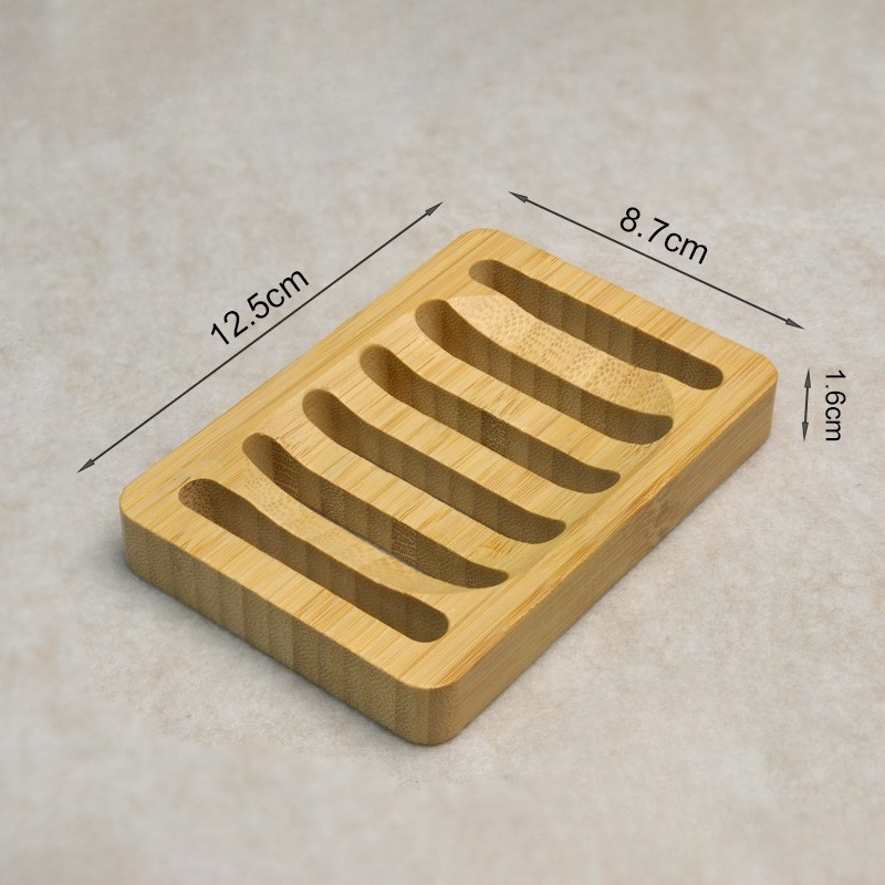 Bamboe Case Tray Houten voorko - Soap Dish Draining recensie en prijs
