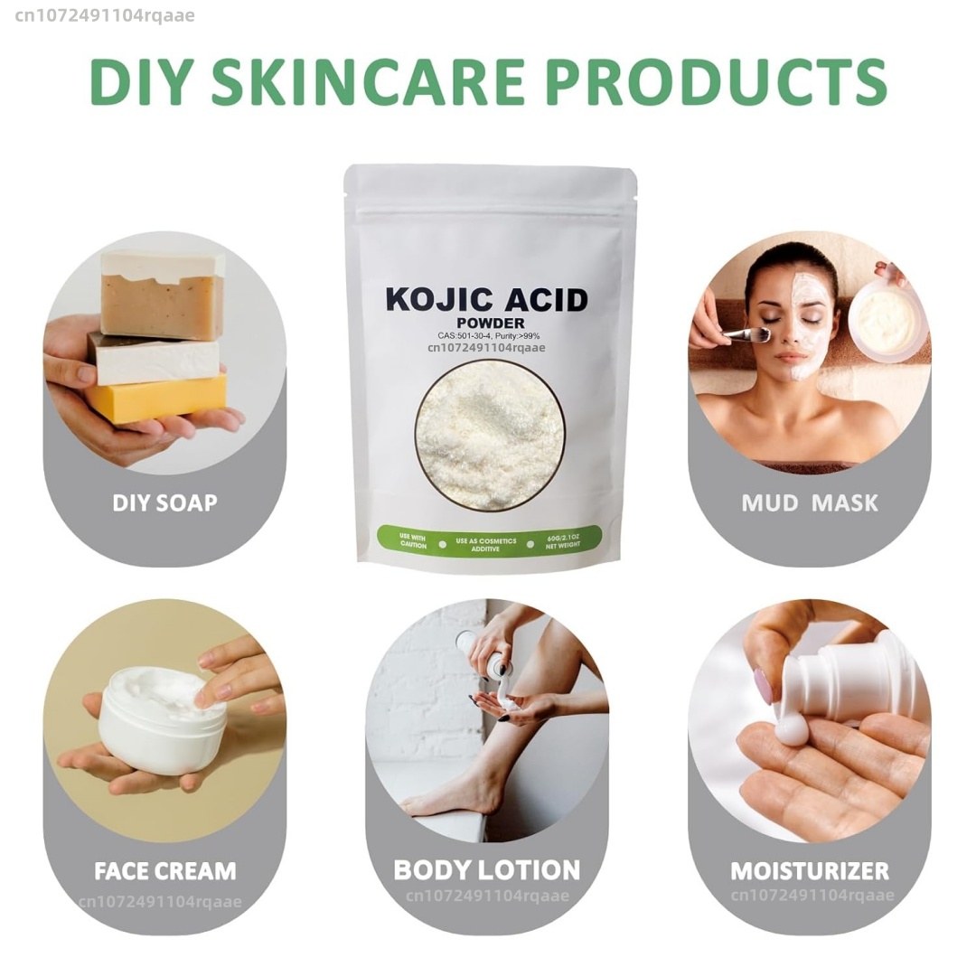 99% Zuiver Kojiczuurpoeder Hui - Soap Making Acid recensie en prijs