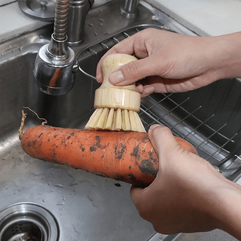Bamboe afwasborstel zeepbakje  - Oxide Pigment Soap recensie en prijs