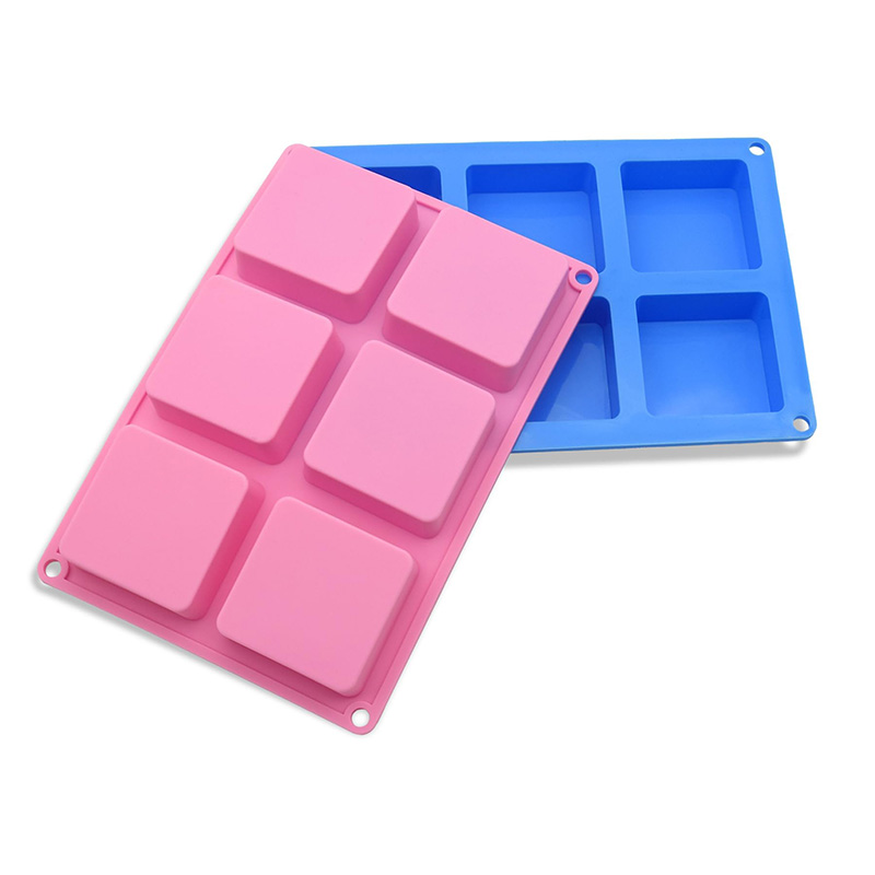 Vierkante Zeepvormen 6-holte A - Soap Making Party recensie en prijs