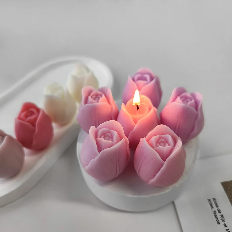 3D Tulp Kaars Schimmel Handgem - Soap Making Recipes recensie en prijs