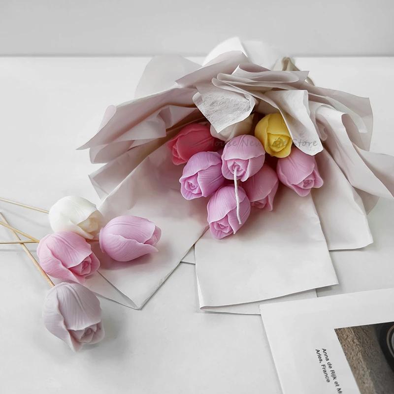 3D Tulp Kaars Schimmel Handgem - Soap Making Recipes recensie en prijs