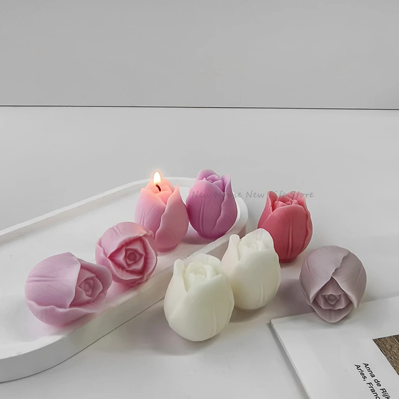 3D Tulp Kaars Schimmel Handgem - Soap Making Recipes recensie en prijs