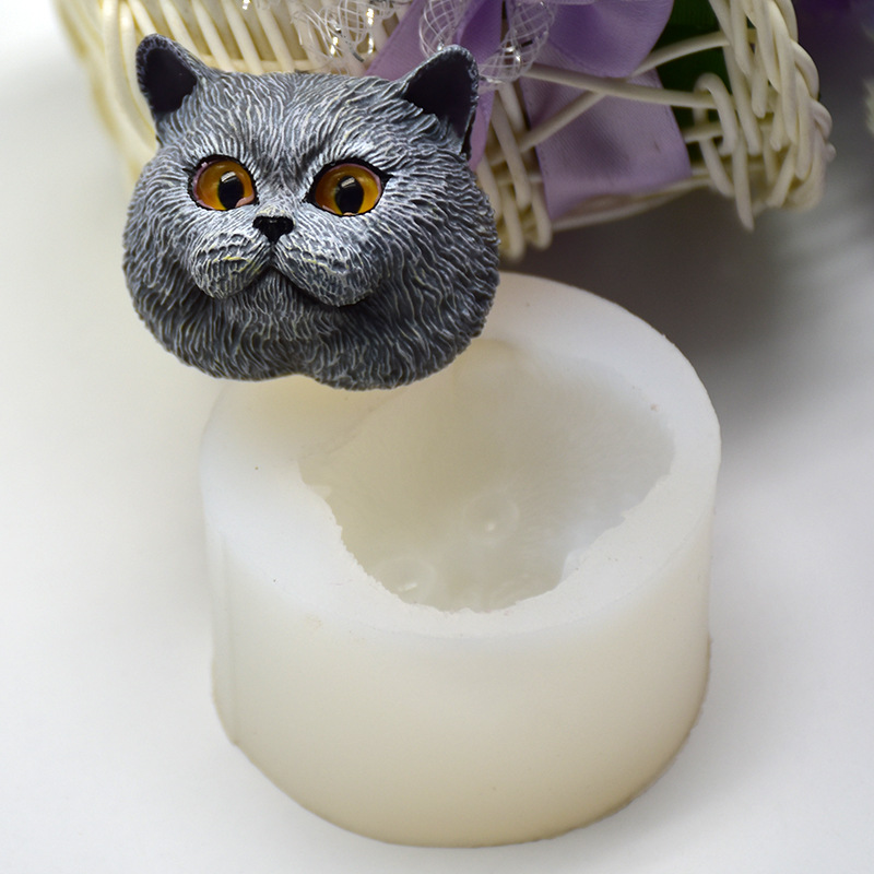 Siliconen Mal Kortharige Kat V - Soap Making Party recensie en prijs