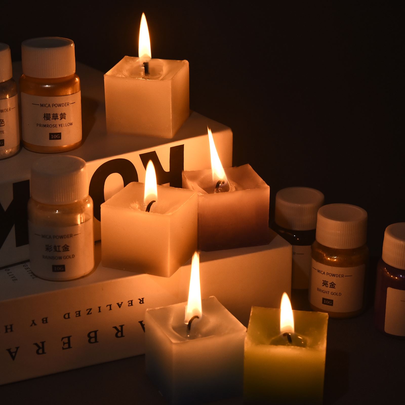 10g Parelmoer Mica Poeder Kaar - Oxide Pigment Soap recensie en prijs