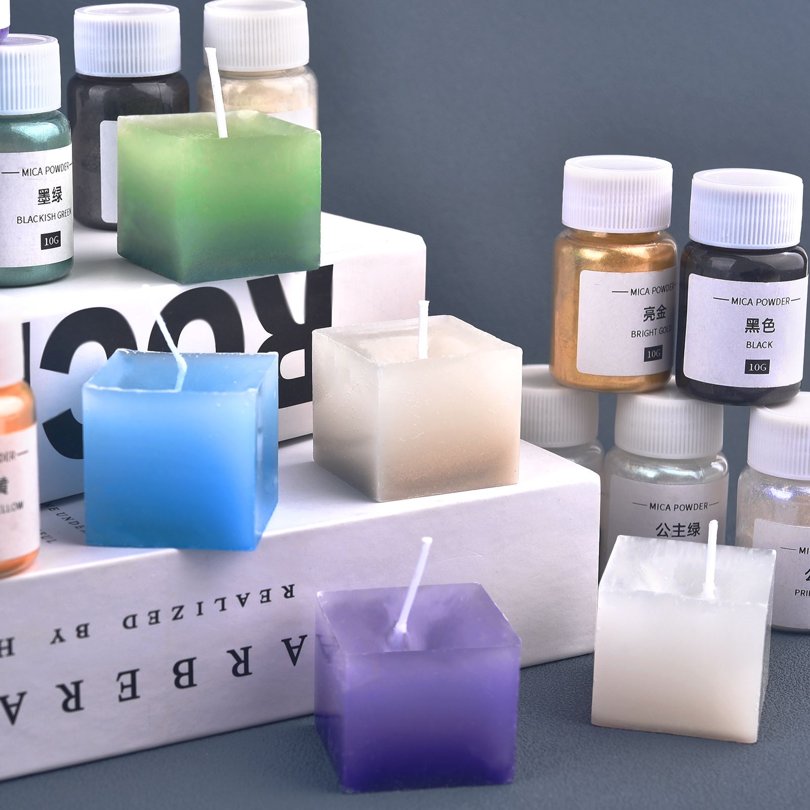 10g Parelmoer Mica Poeder Kaar - Oxide Pigment Soap recensie en prijs