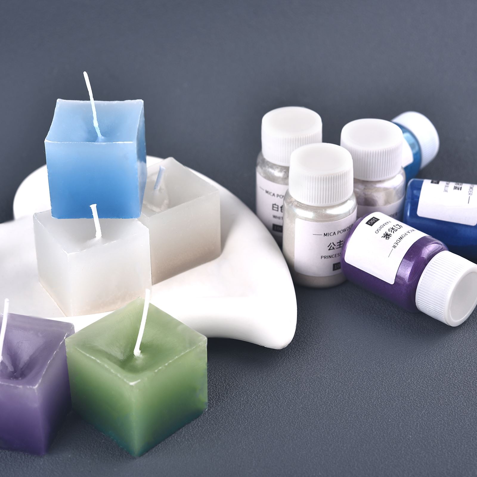10g Parelmoer Mica Poeder Kaar - Oxide Pigment Soap recensie en prijs