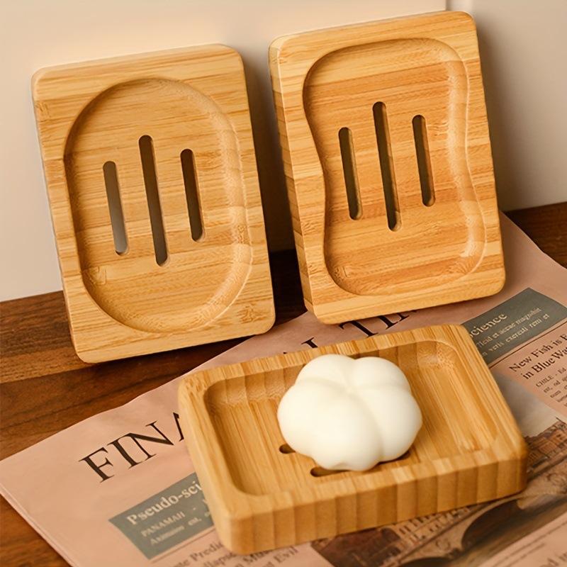 Natuurlijke bamboe zeepbakje 1 - Soap Dish Draining recensie en prijs