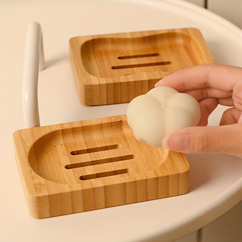 Natuurlijke bamboe zeepbakje 1 - Soap Dish Draining recensie en prijs