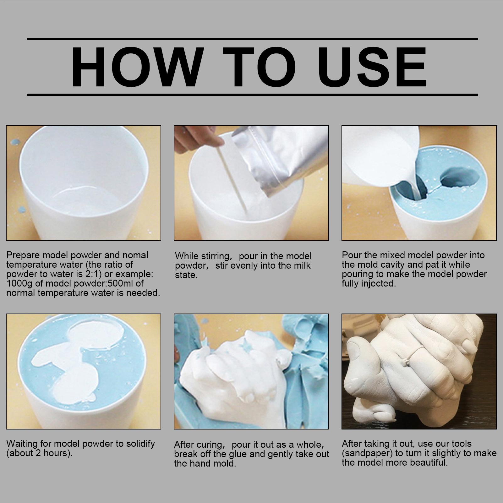 Baby Hand- en Voetafdruk Gipss - Soap Making Lab recensie en prijs