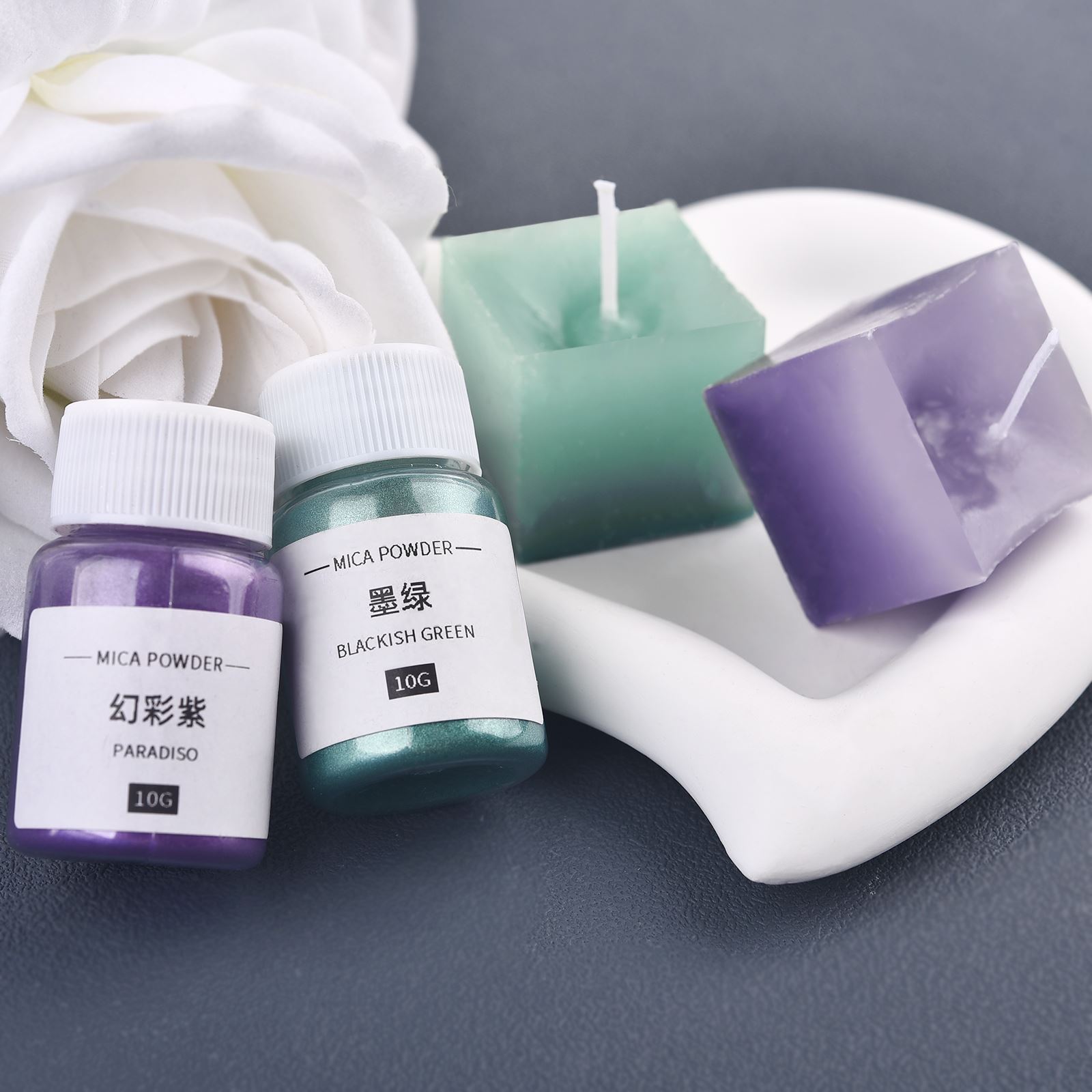 10G Kaars Parelmoer Mica Poede - Oxide Pigment Soap recensie en prijs
