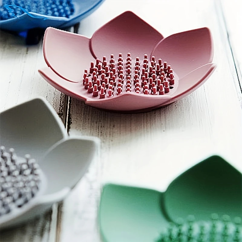 1 stks Badkamer Zeepkist Lotus - Soap Dish Draining recensie en prijs