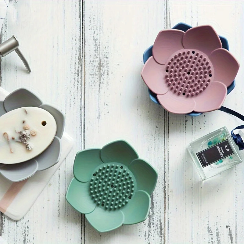 1 stks Badkamer Zeepkist Lotus - Soap Dish Draining recensie en prijs