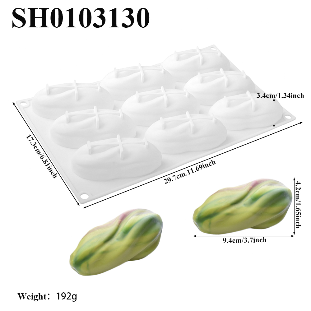 Pistachevormen 1 of 4 of 9-del - Soap Making Party recensie en prijs