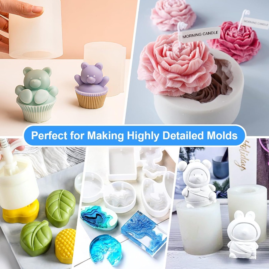 Siliconen mal maken kit, 38.8o - Soap Making Dish recensie en prijs